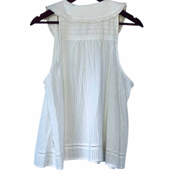 Pilcro for Anthrolpologie Keira Peter Pan Collar Swing Blouse NWT - Picture 3 of 12